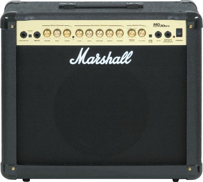 Marshall store practise amp