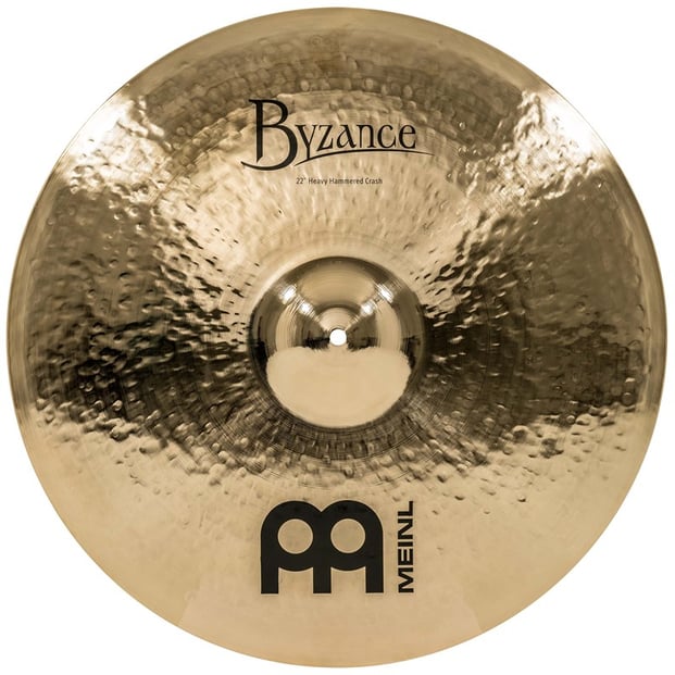 Meinl Byzance Brilliant Heavy Hammered Crash, 22in