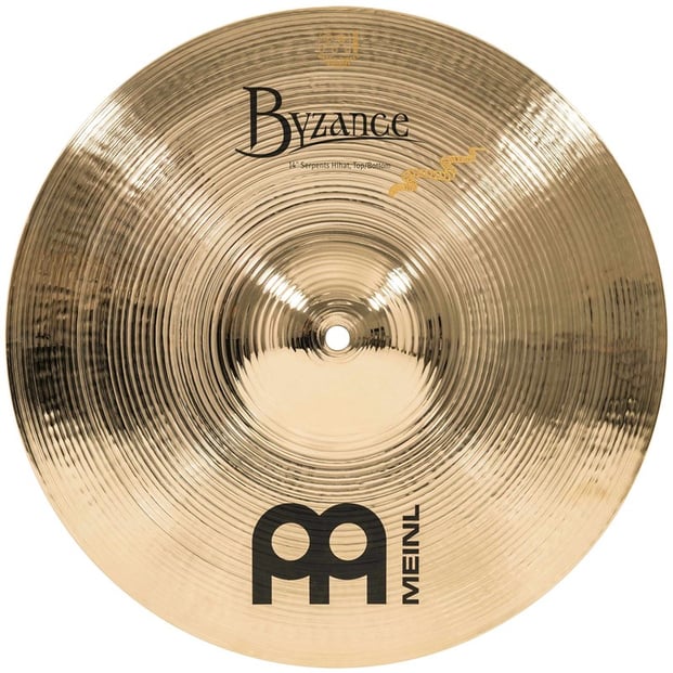 Meinl Byzance Brilliant Serpents Hi-Hat, 14in