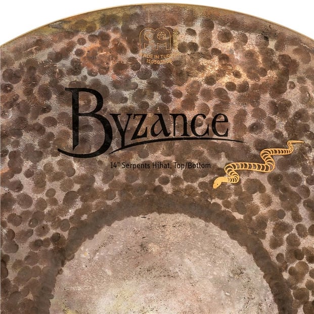 Meinl Byzance Brilliant Serpents Hi-Hat, 14in