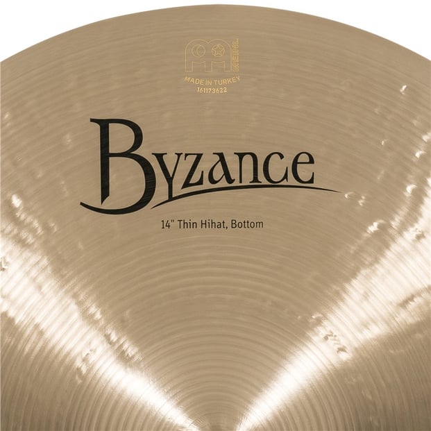 Meinl Byzance Traditional Thin Hi-Hat Cymbal, 14in