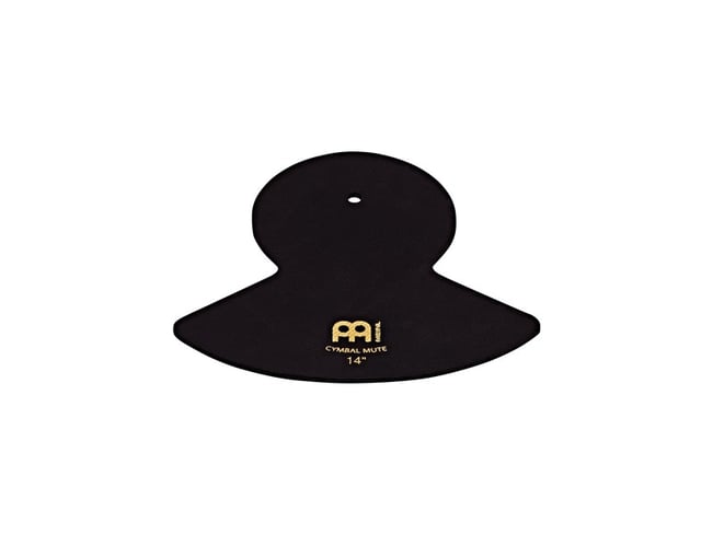 Meinl Hihat Mutes, Pair, Black, 14in