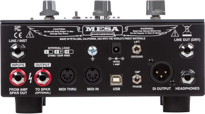 Mesa Boogie Cab Clone IR Cab Sim Load Box, 16 Ohm