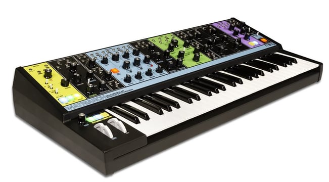 Moog Matriarch Semi Modular Synthesizer, side view