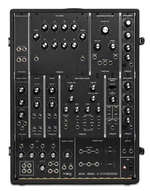 Moog Model 10 Synthesiser, front view