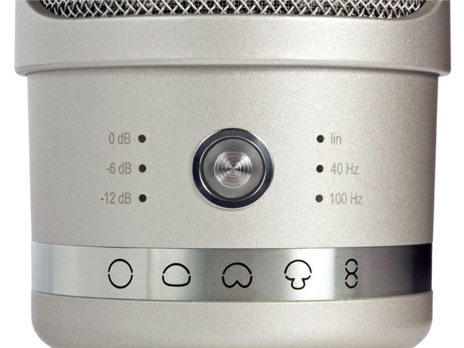 Neumann TLM 107 Studio Microphone Set, Nickel