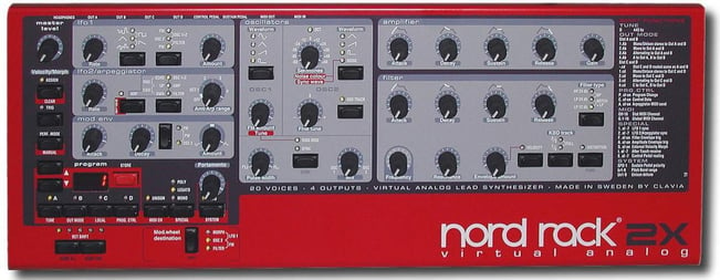 Nord Lead 2X Rack Synthesizer Module