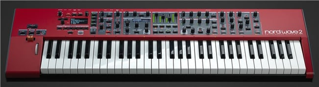 Nord Wave 2 Synthesizer, front view