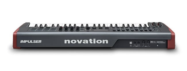 Novation Impulse 49, rear