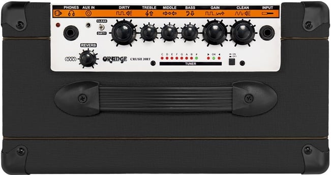 Orange Crush 20RT 20W 1x8 Combo, Black