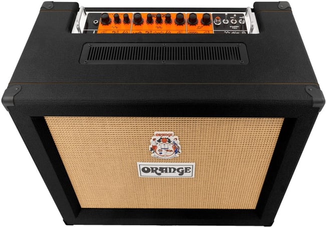 Orange Rockerverb 50W 2x12 Combo, Black