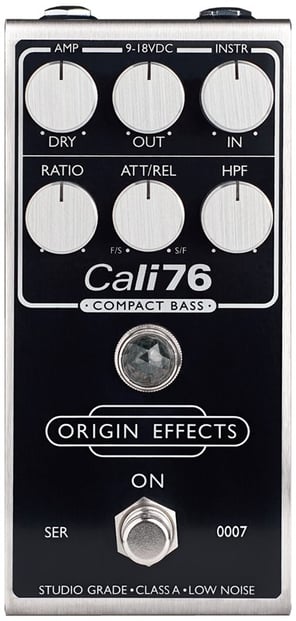 Cali76 Compact Bass Compressor Black Panel