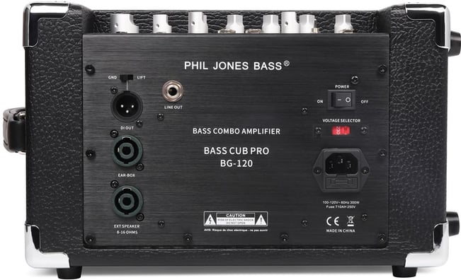 Phil Jones Bass BG120 Bass Cub Pro Bass Combo, Black