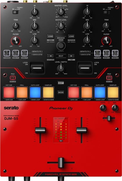 Pioneer DJ DJM-S5 Battle Mixer Top