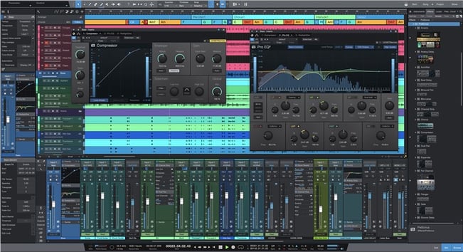 PreSonus Studio One 5 Professional 5, mixer page