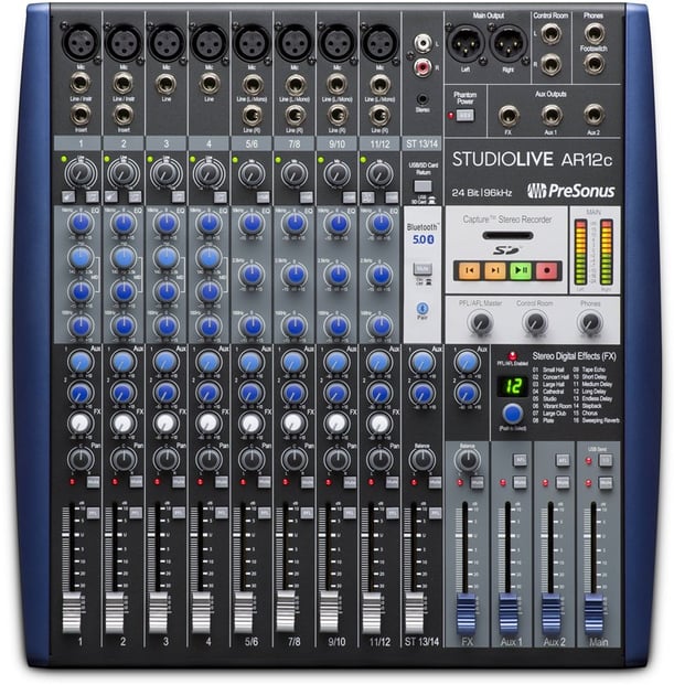 Presonus StudioLive AR12c Hybrid Mixer