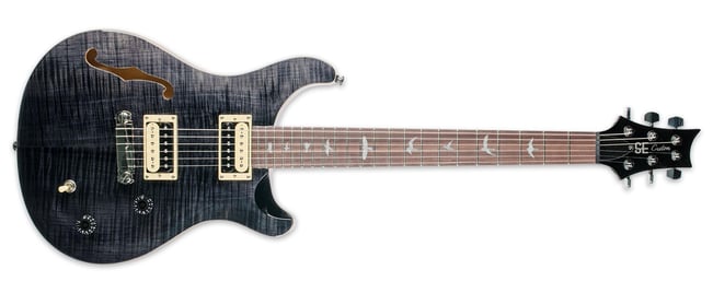 PRS SE Custom 22 Semi Hollow (Grey Black)