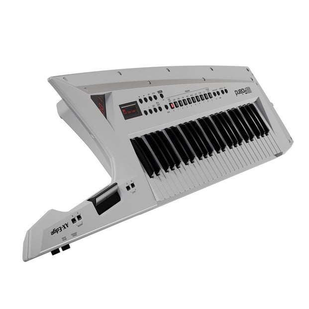 Roland AX Edge Keytar Synthesizer, white