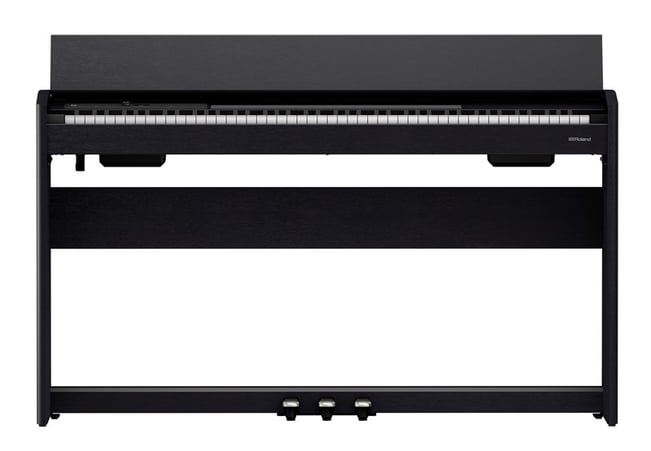 Roland F701 Digital Piano Contemporary Black Front