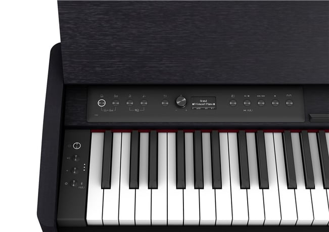 Roland F701 Digital Piano Contemporary Black Panel