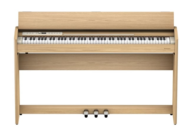 Roland F701 Digital Piano Light Oak Main