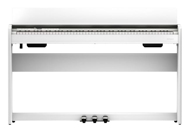 Roland F701 Digital Piano White Front