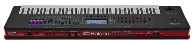 Roland Fantom 7 Workstationback view