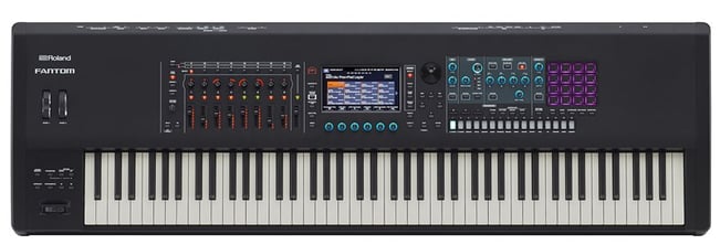 Roland Fantom 8 Workstation, front view