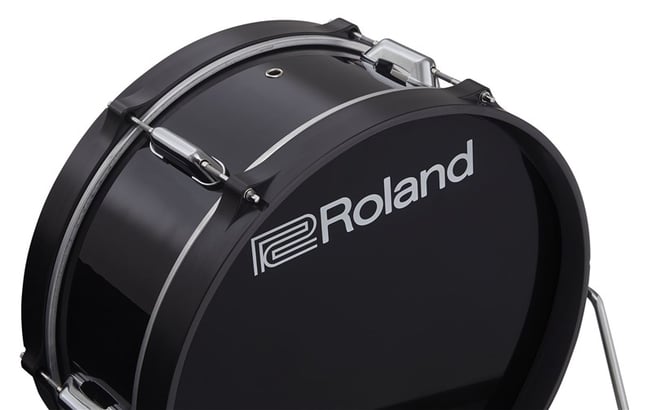 Roland KD-180L-BK V-Drums VAD Kick Drum Pad, 18in