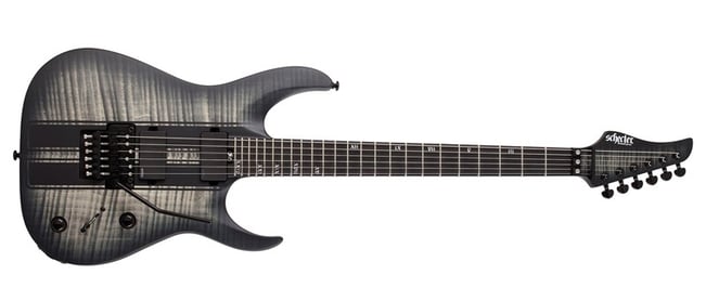 Schecter Banshee GT-FR, Satin Charcoal Burst