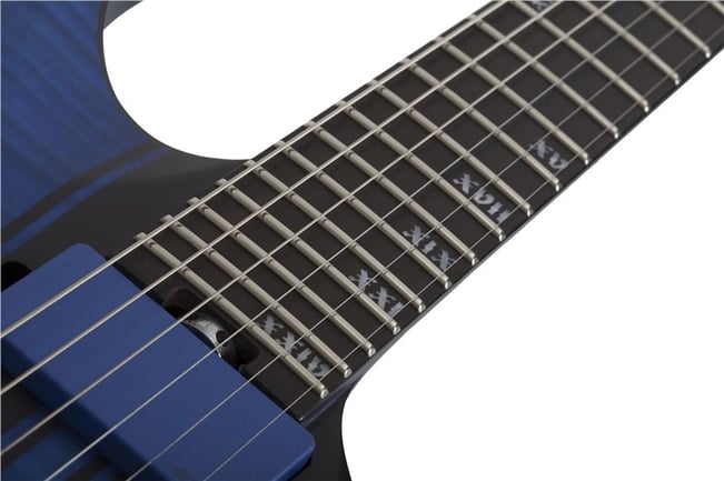 Schecter Banshee GT-FR, Satin Trans Blue