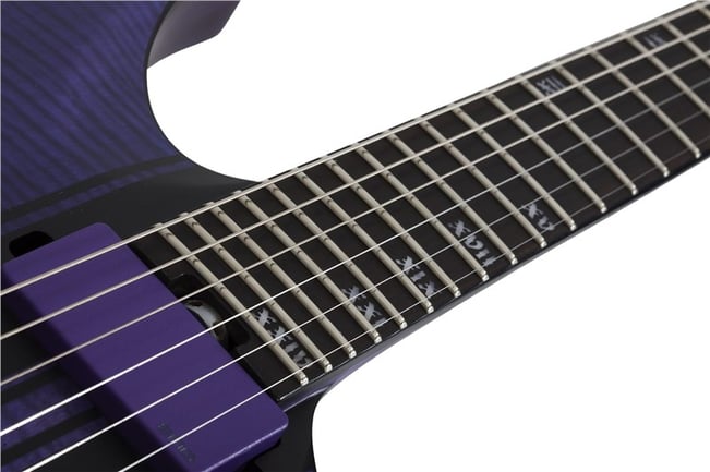 Schecter Banshee GT-FR, Satin Trans Purple