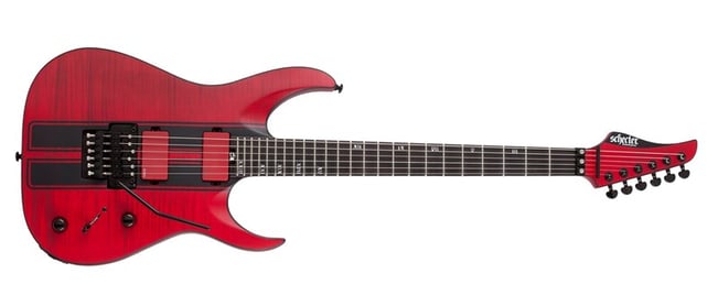 Schecter Banshee GT-FR, Satin Trans Red