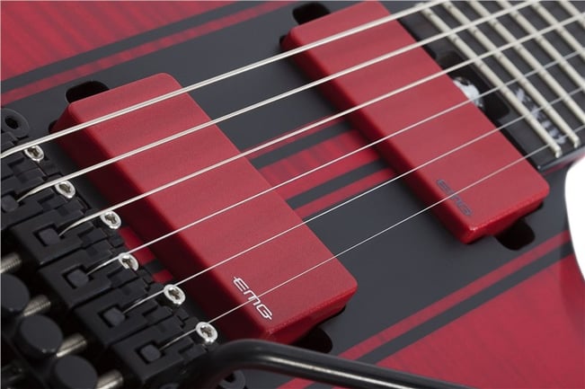 Schecter Banshee GT-FR, Satin Trans Red