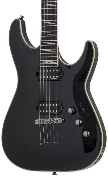 Schecter C-1 Blackjack Gloss Black, Body