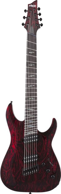 Schecter C-7 MS Silver Mountain BM 2