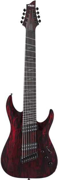 Schecter C-8 MS Silver Mountain BM 2