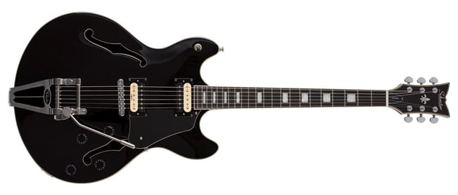 Schecter Corsair 2020, Gloss Black