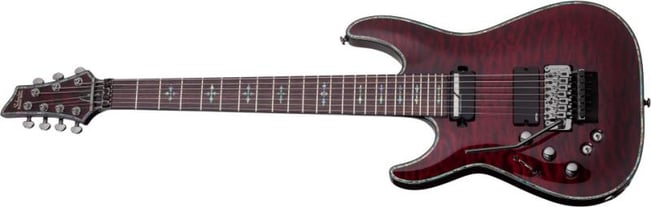 Schecter Hellraiser C-7 FR S Left Handed Front