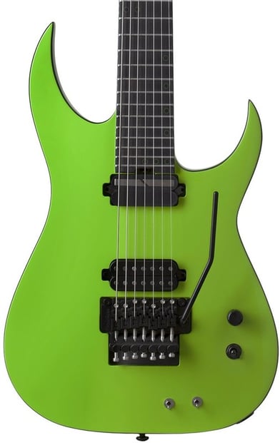 Schecter KM-7 MKIII FR-S, Lambo Green, Body