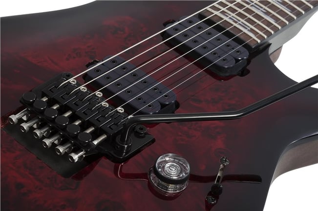 Schecter Omen Elite-6 FR Black Cherry Burst Full