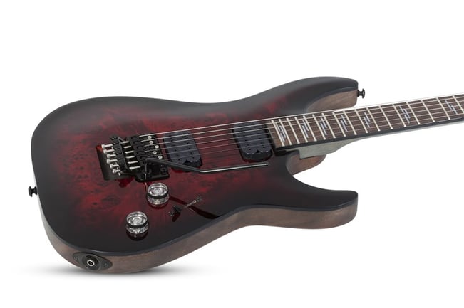 Schecter Omen Elite-6 FR Black Cherry Burst Body