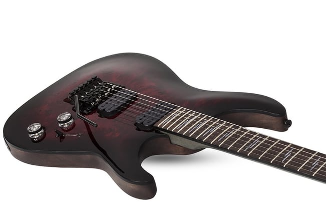 Schecter Omen Elite-6 FR Black Cherry Burst