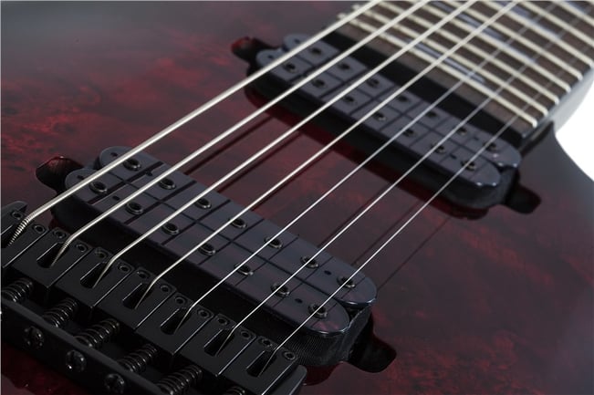 Schecter Omen Elite-7 Black Cherry Burst