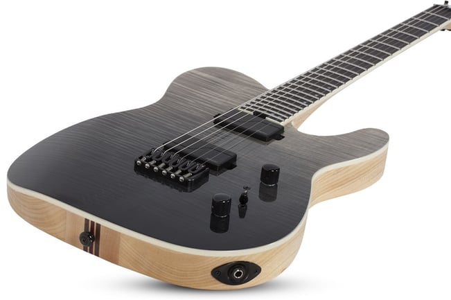 Schecter PT SLS Elite, Black Fade Burst