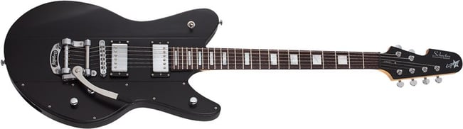 Schecter UltraCure Black/Pearl 1