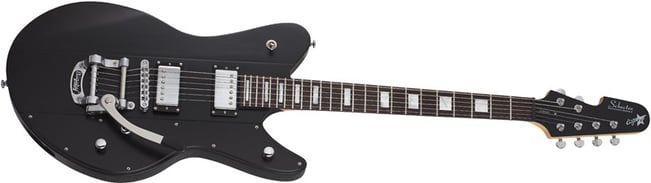 Schecter UltraCure Black/Pearl 3