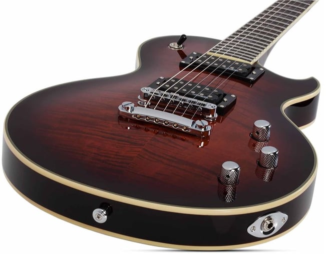 Schecter Solo-II Supreme Ember Burst