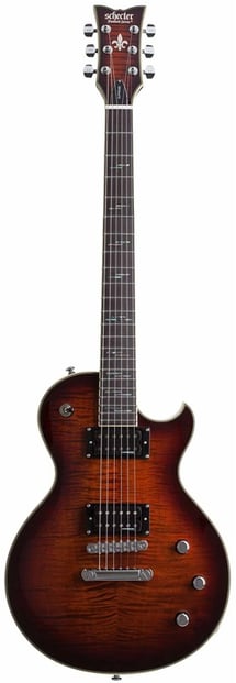 Schecter Solo-II Supreme Ember Burst