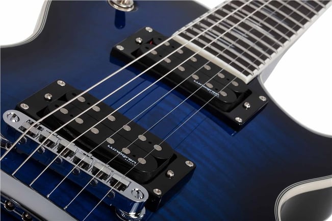 Schecter Solo-II Supreme Blue Burst